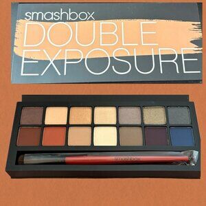Smashbox 14 Shades Matte & Shimmer Double Exposure 2.0 Eyeshadow Palette